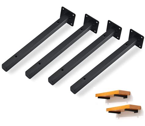 12 inch u metal shelf brackets|12 inch floating shelf brackets.